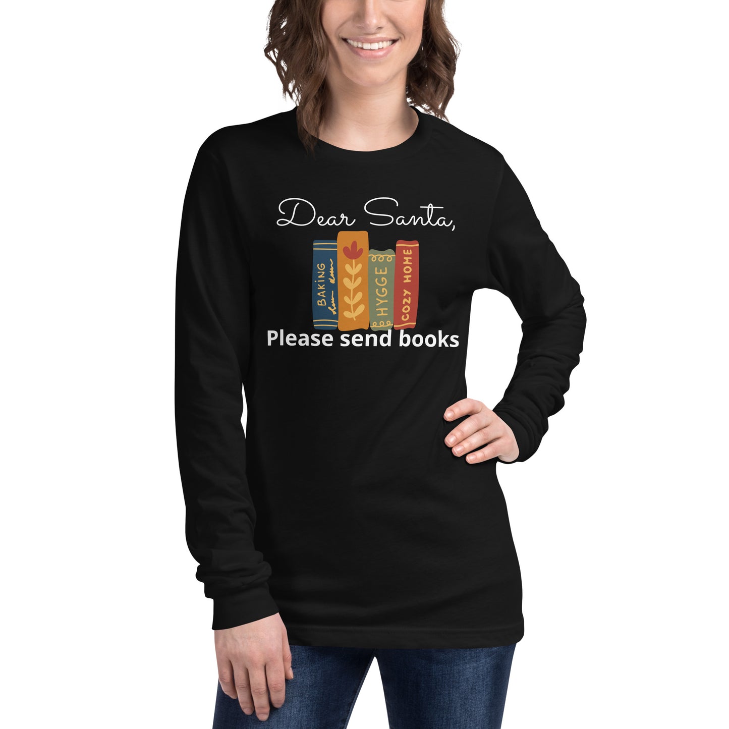 Please send books Unisex Long Sleeve Tee