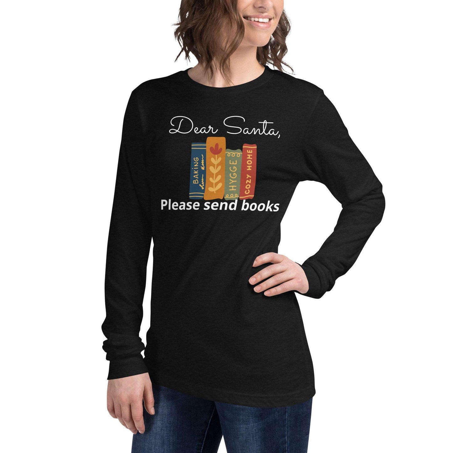 Please send books Unisex Long Sleeve Tee