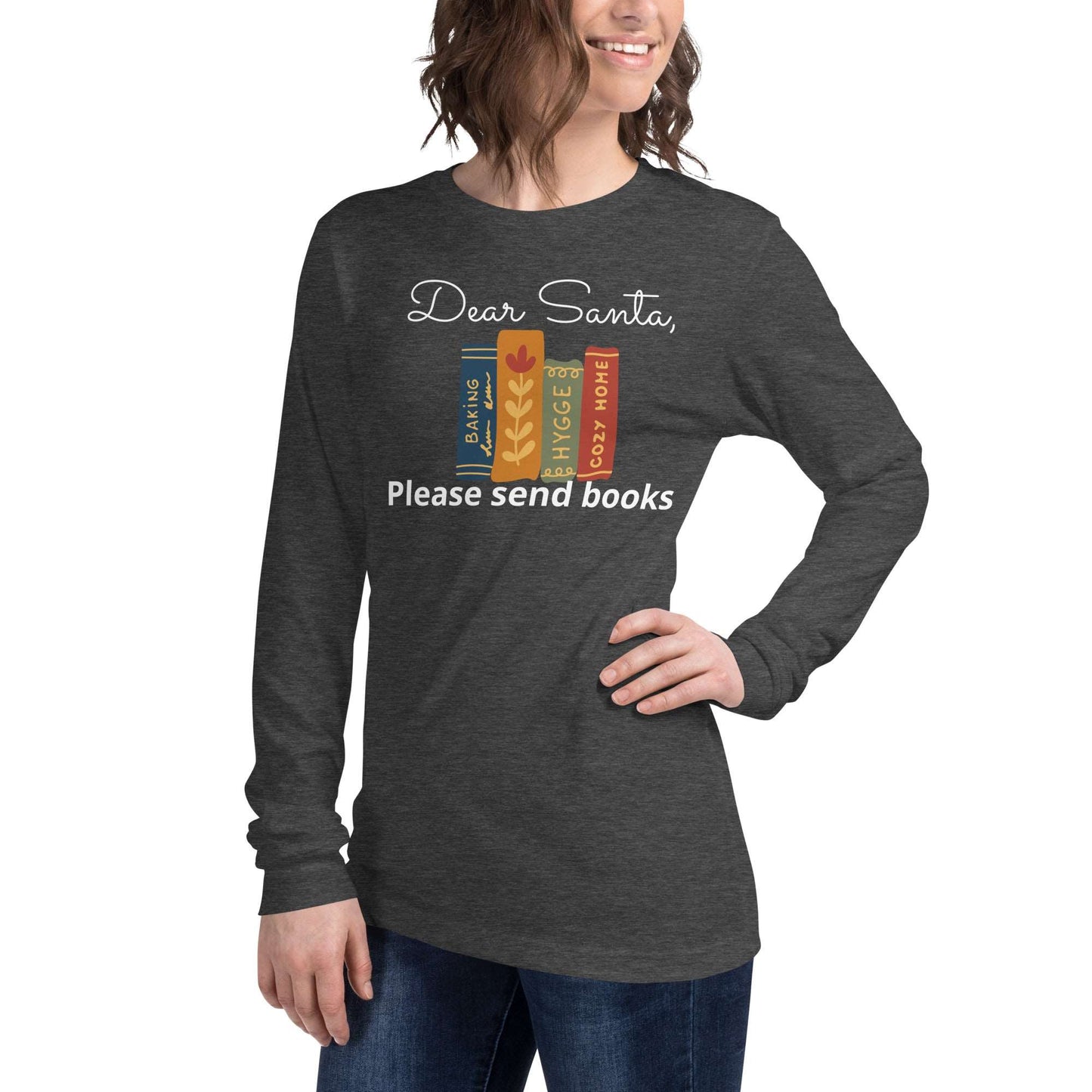 Please send books Unisex Long Sleeve Tee