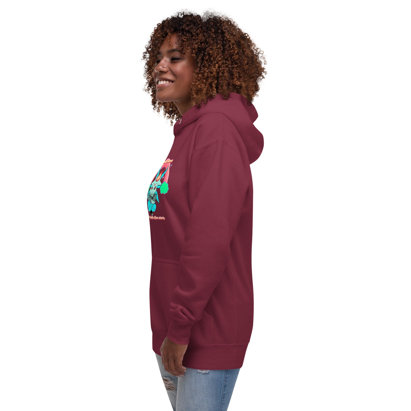 Baphomet reading Unisex Hoodie