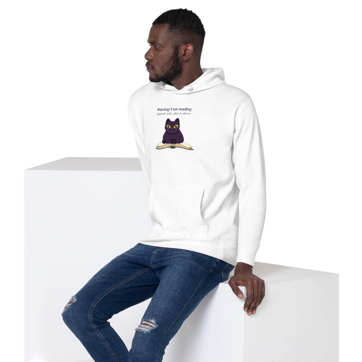 Warning: I am reading Unisex Hoodie