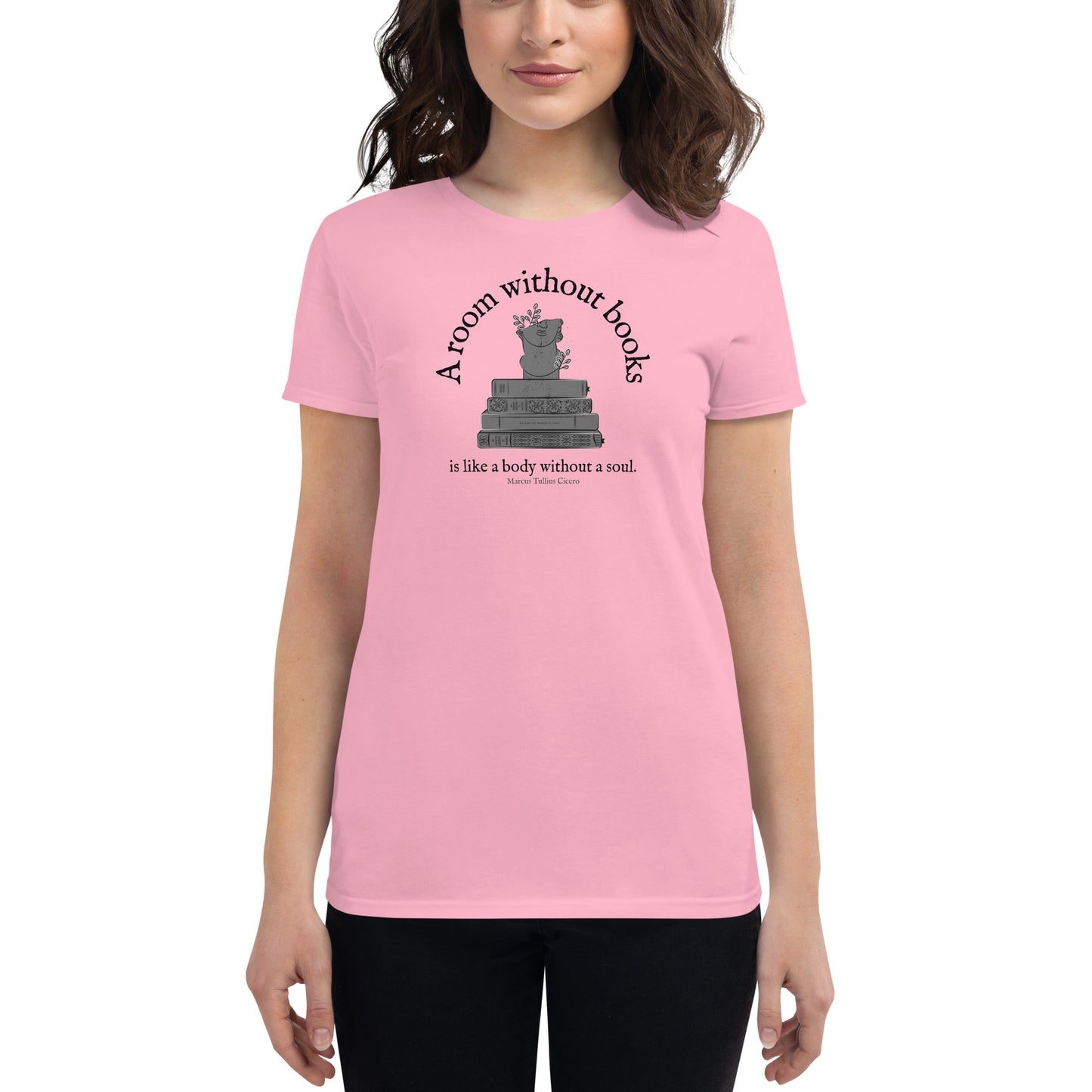 A room without books Women's short sleeve t-shirt