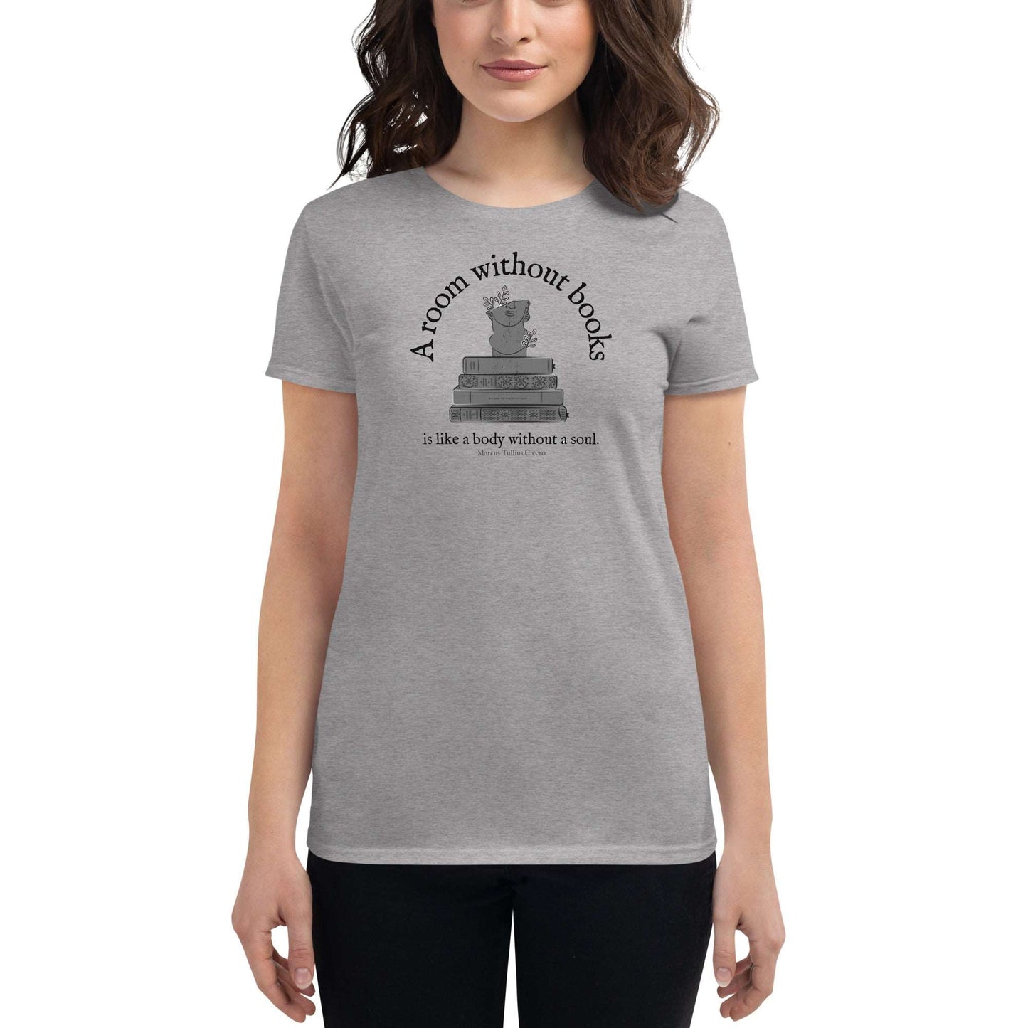 A room without books Women's short sleeve t-shirt