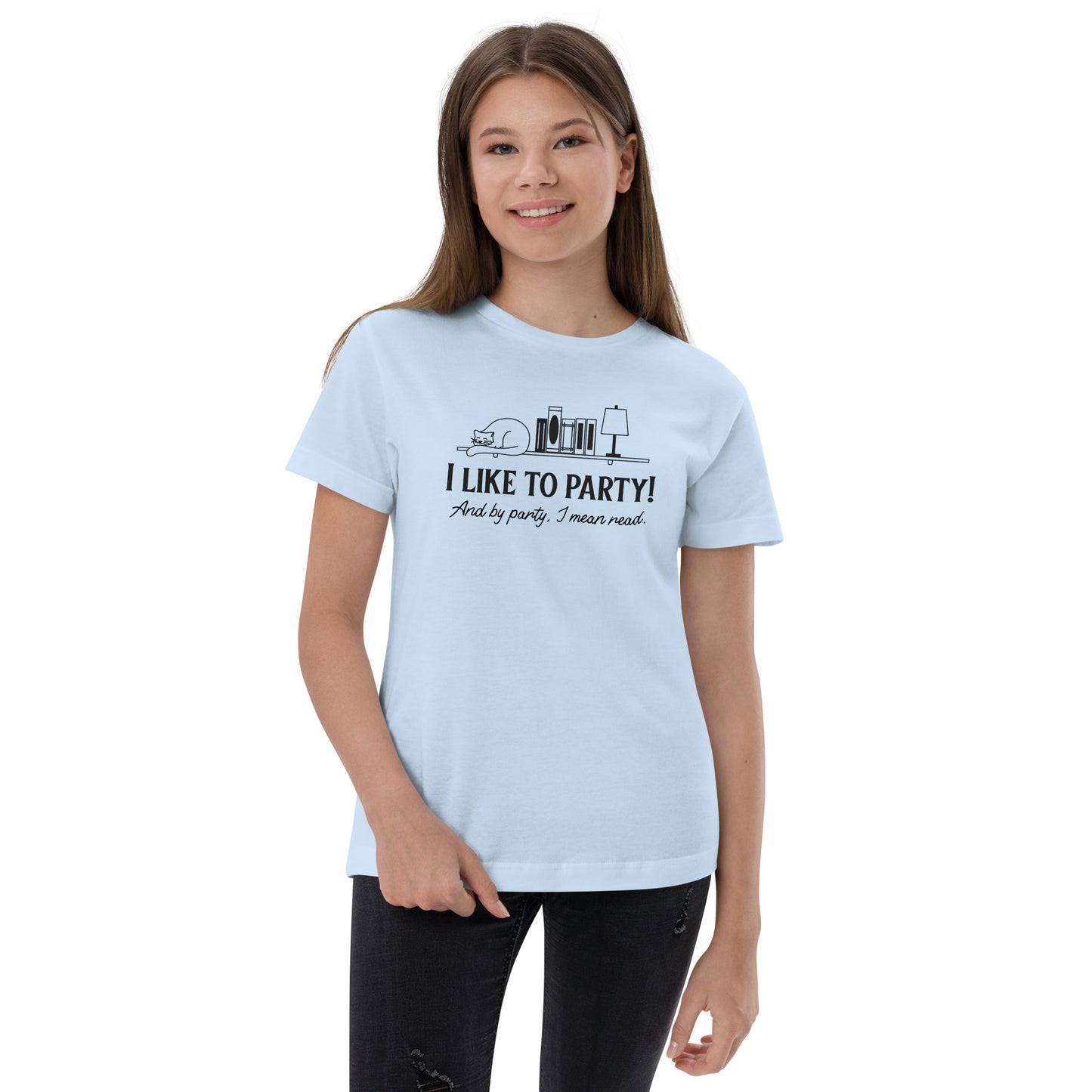 I like to party Youth jersey t-shirt