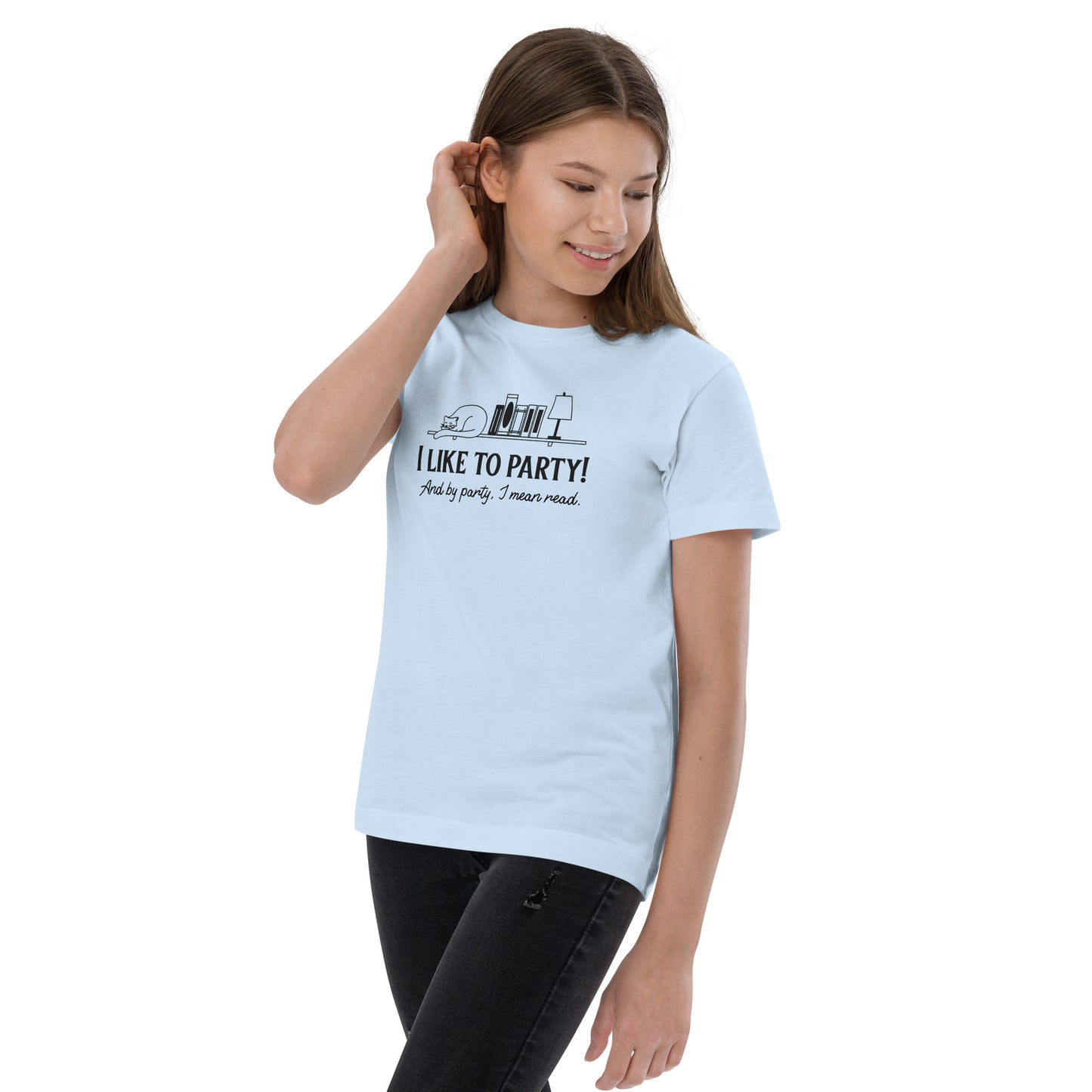 I like to party Youth jersey t-shirt