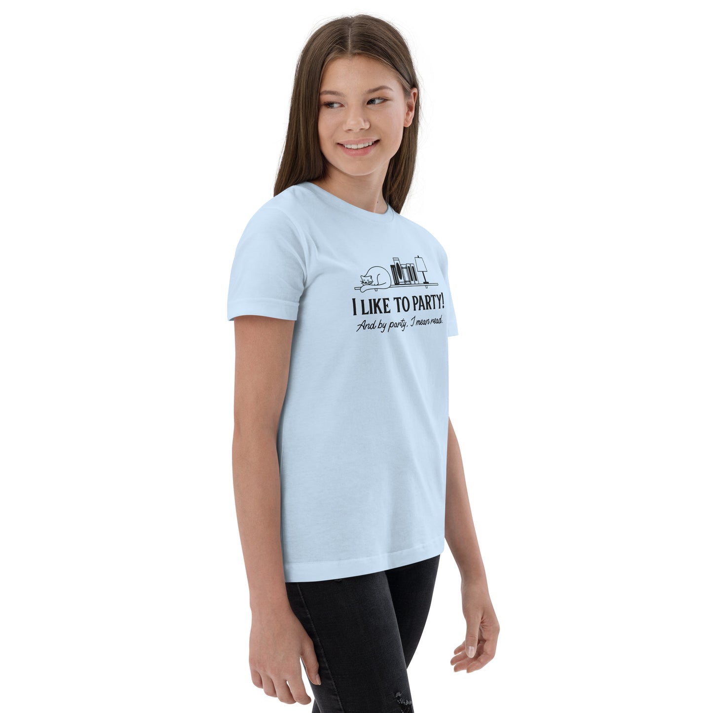 I like to party Youth jersey t-shirt