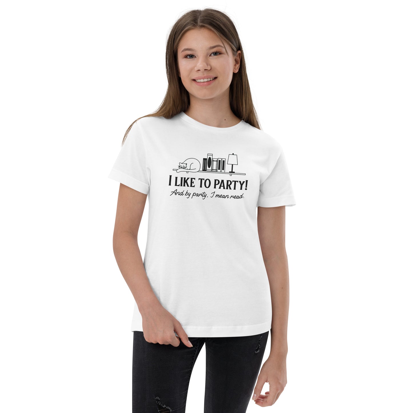 I like to party Youth jersey t-shirt
