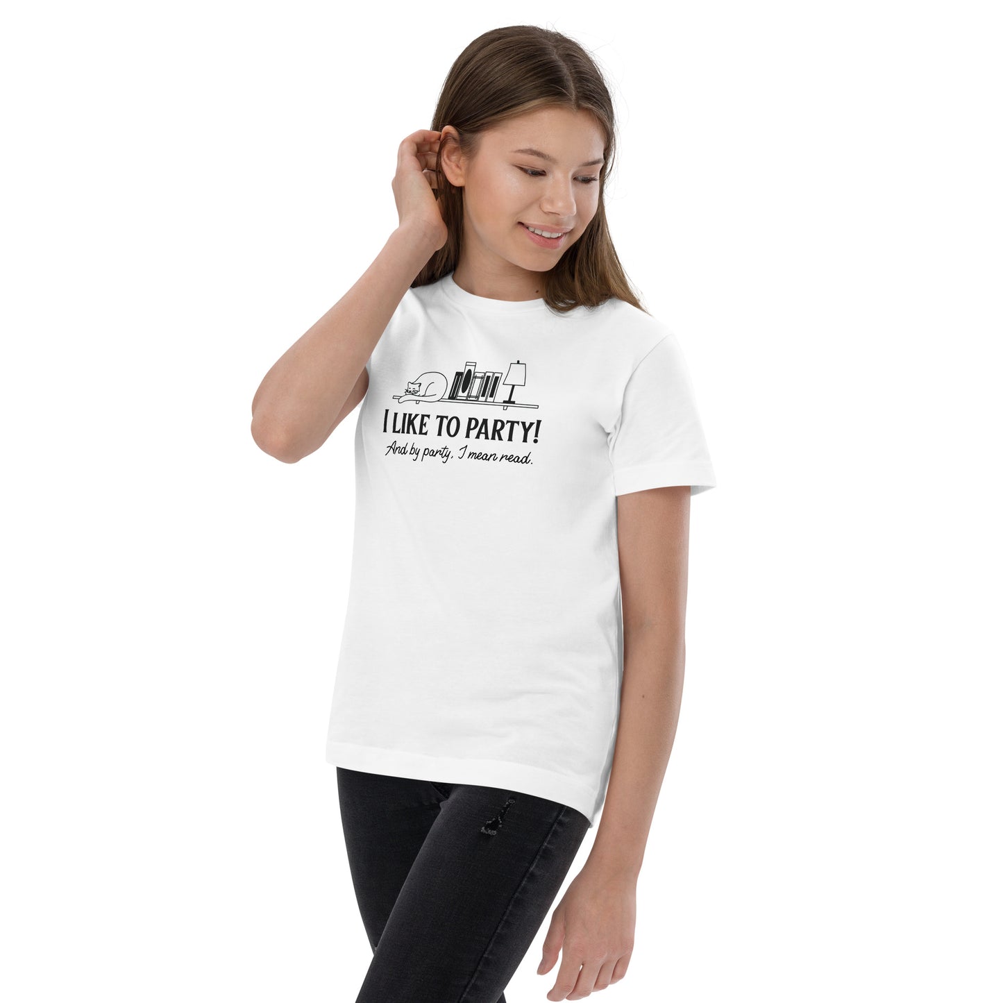 I like to party Youth jersey t-shirt
