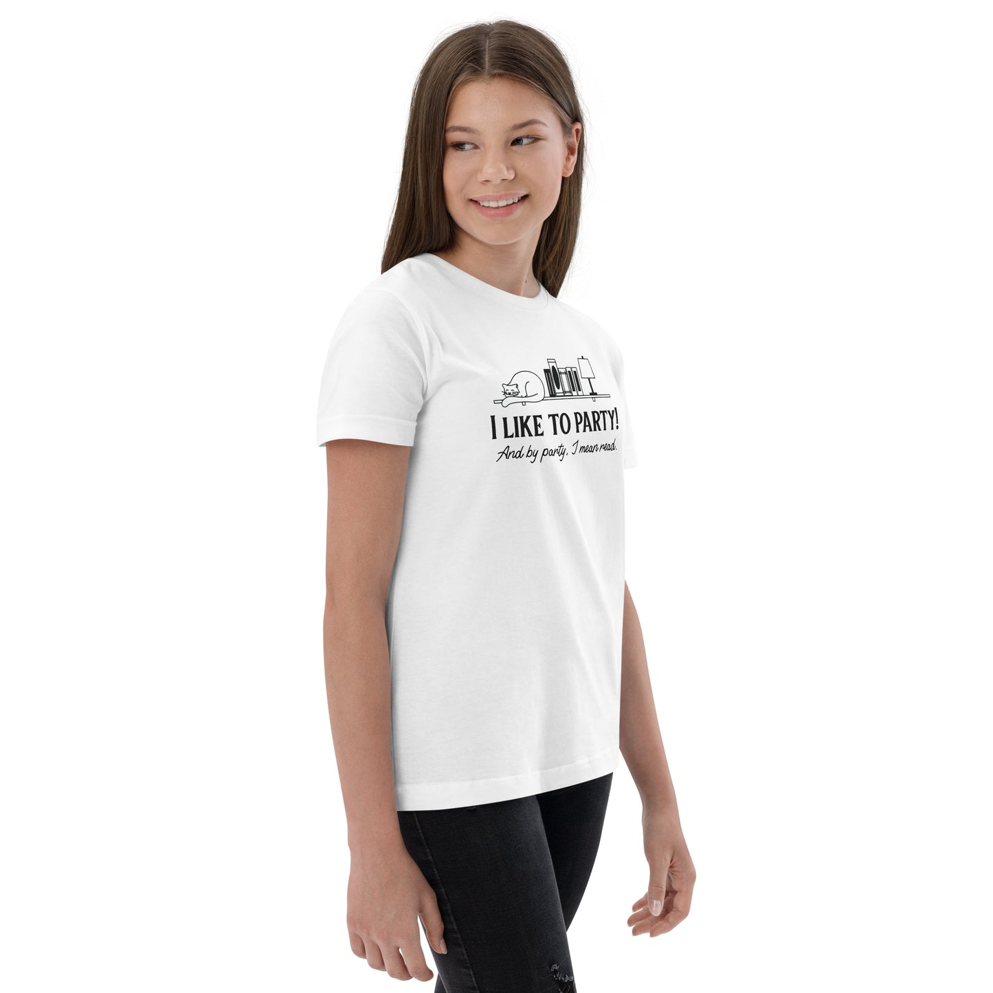 I like to party Youth jersey t-shirt