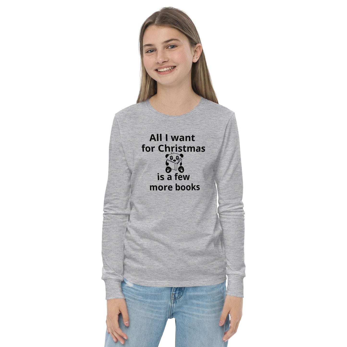 All I want for Christmas Youth long sleeve tee