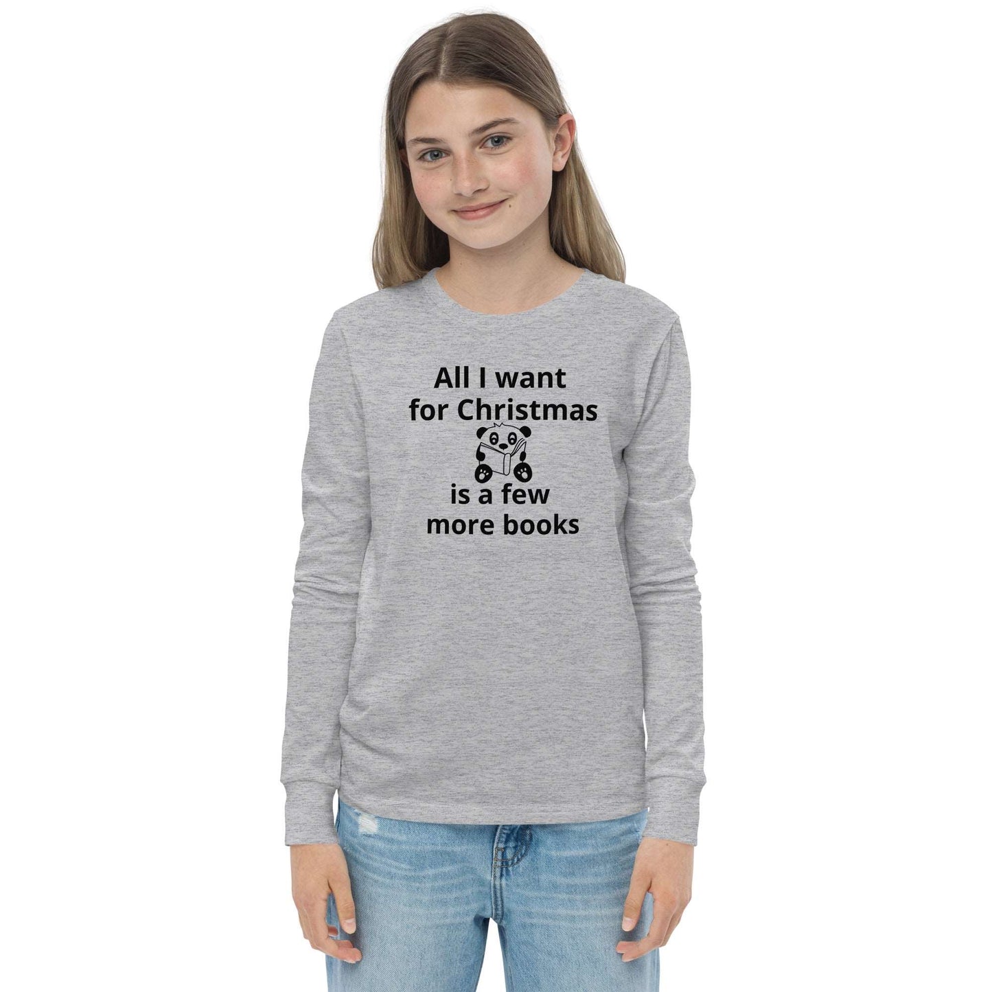 All I want for Christmas Youth long sleeve tee