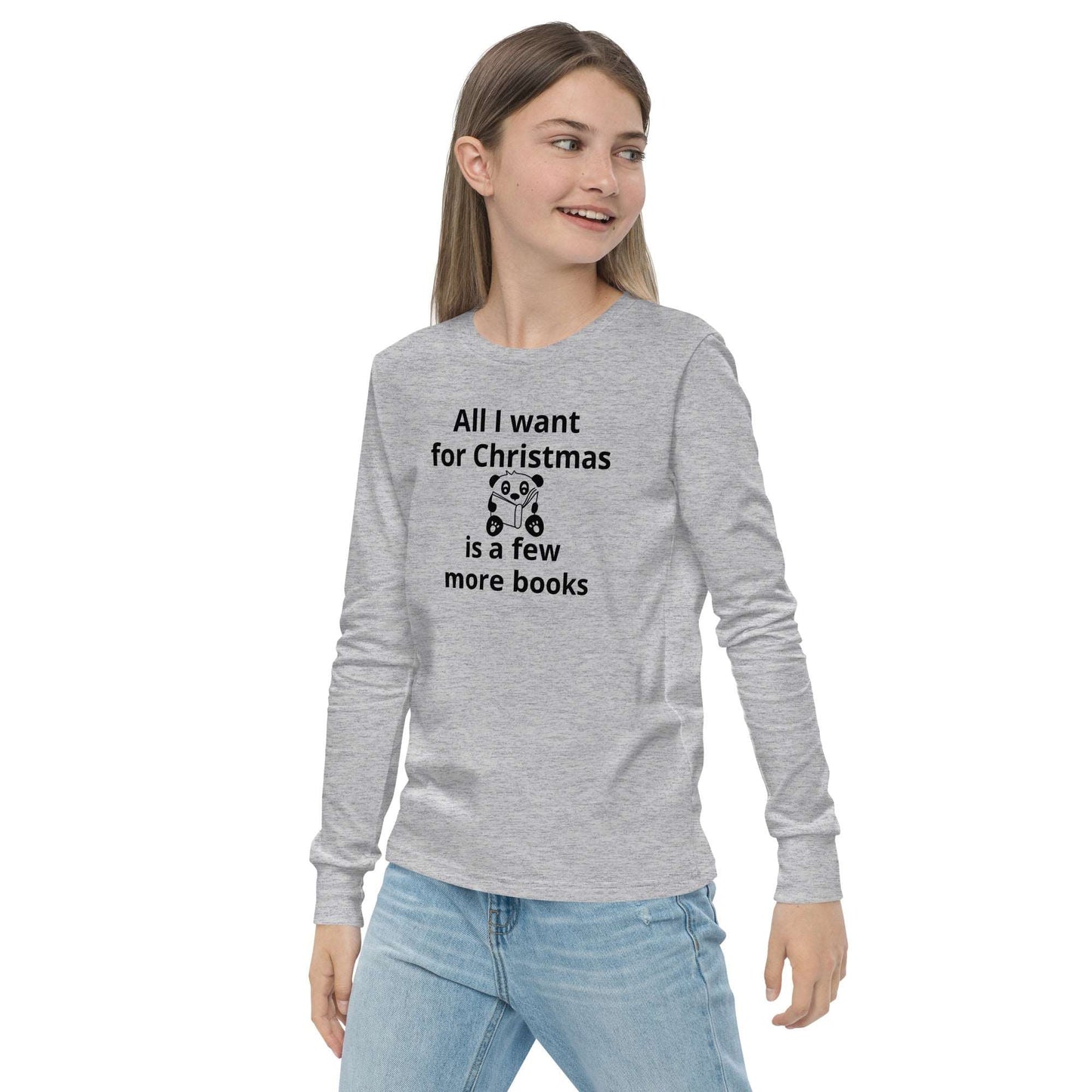 All I want for Christmas Youth long sleeve tee