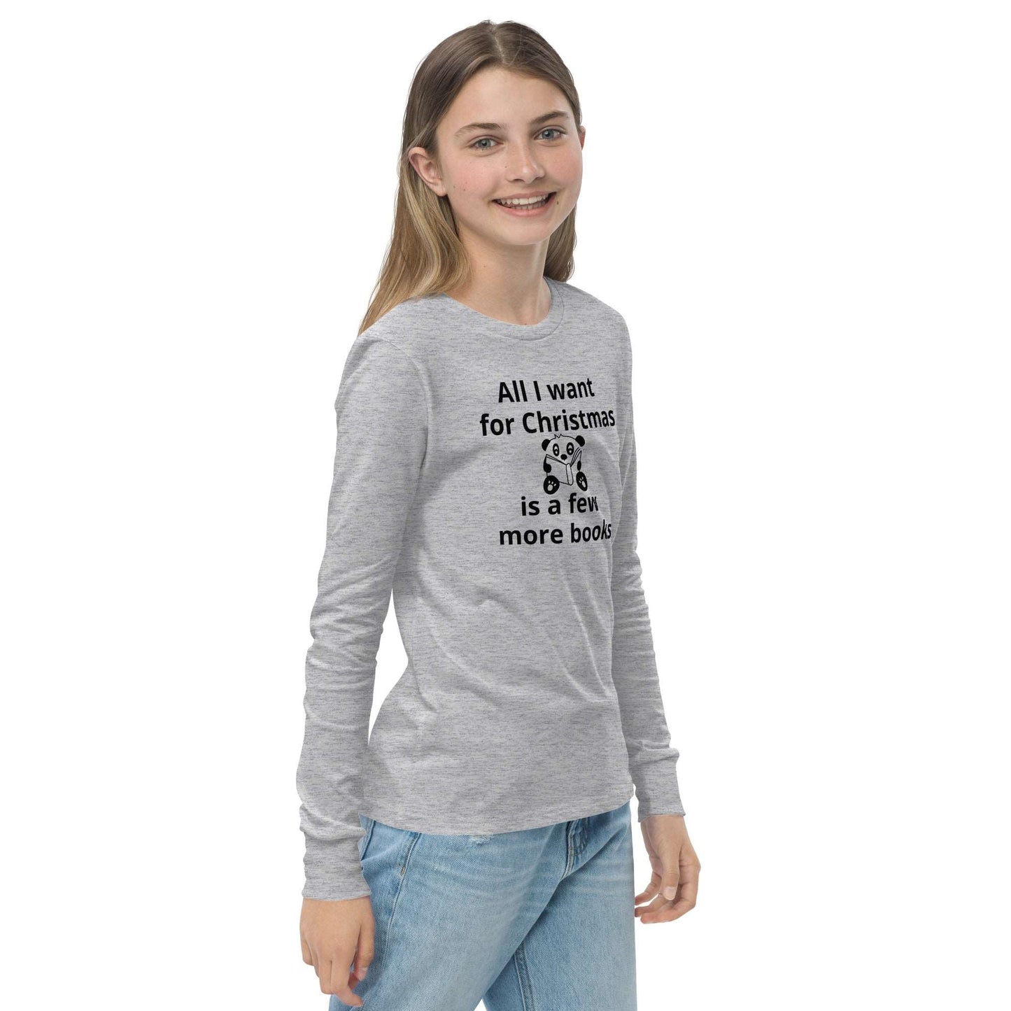 All I want for Christmas Youth long sleeve tee