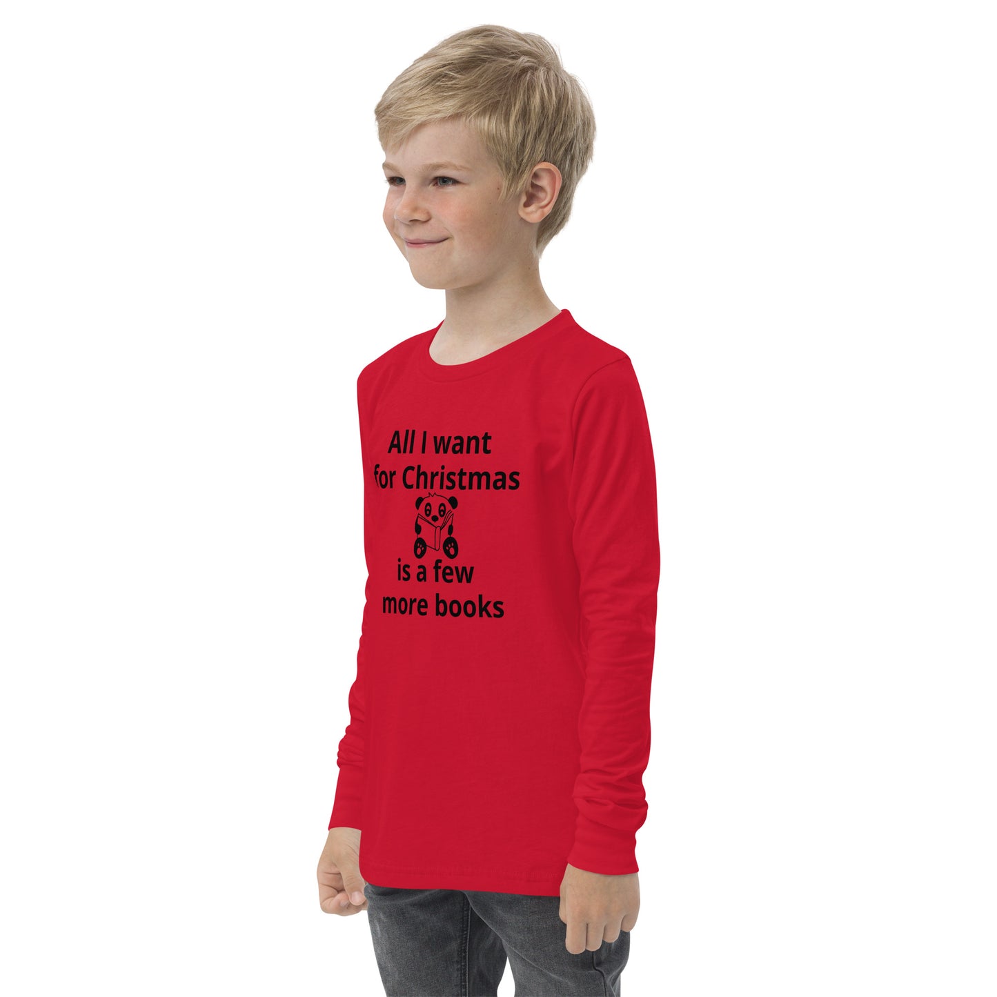 All I want for Christmas Youth long sleeve tee