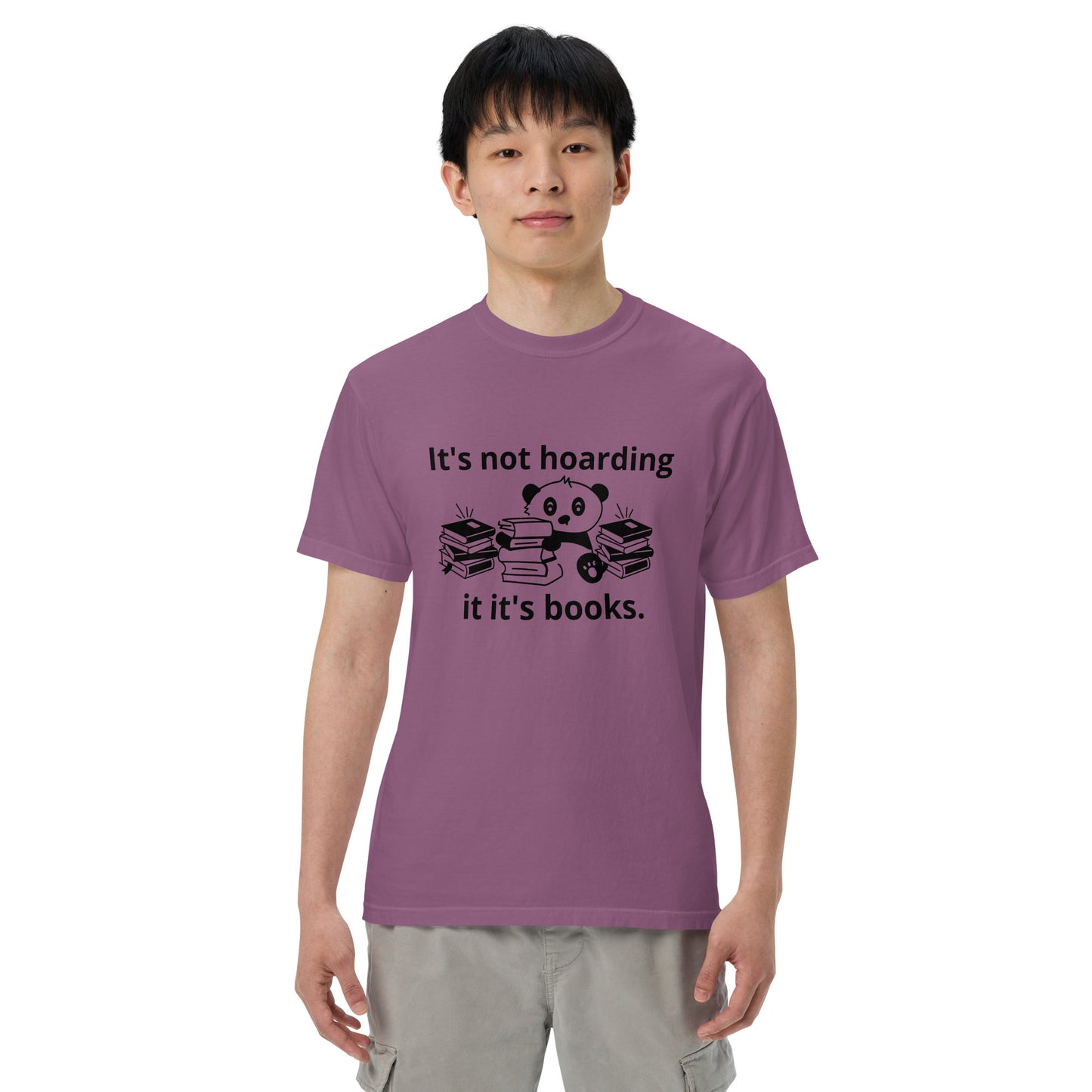 It's not hoarding Unisex garment-dyed heavyweight t-shirt