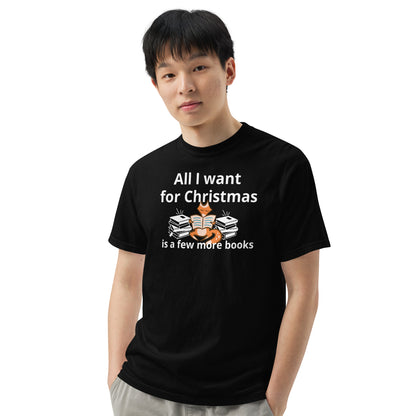 All I want for Christmas Unisex garment-dyed heavyweight t-shirt