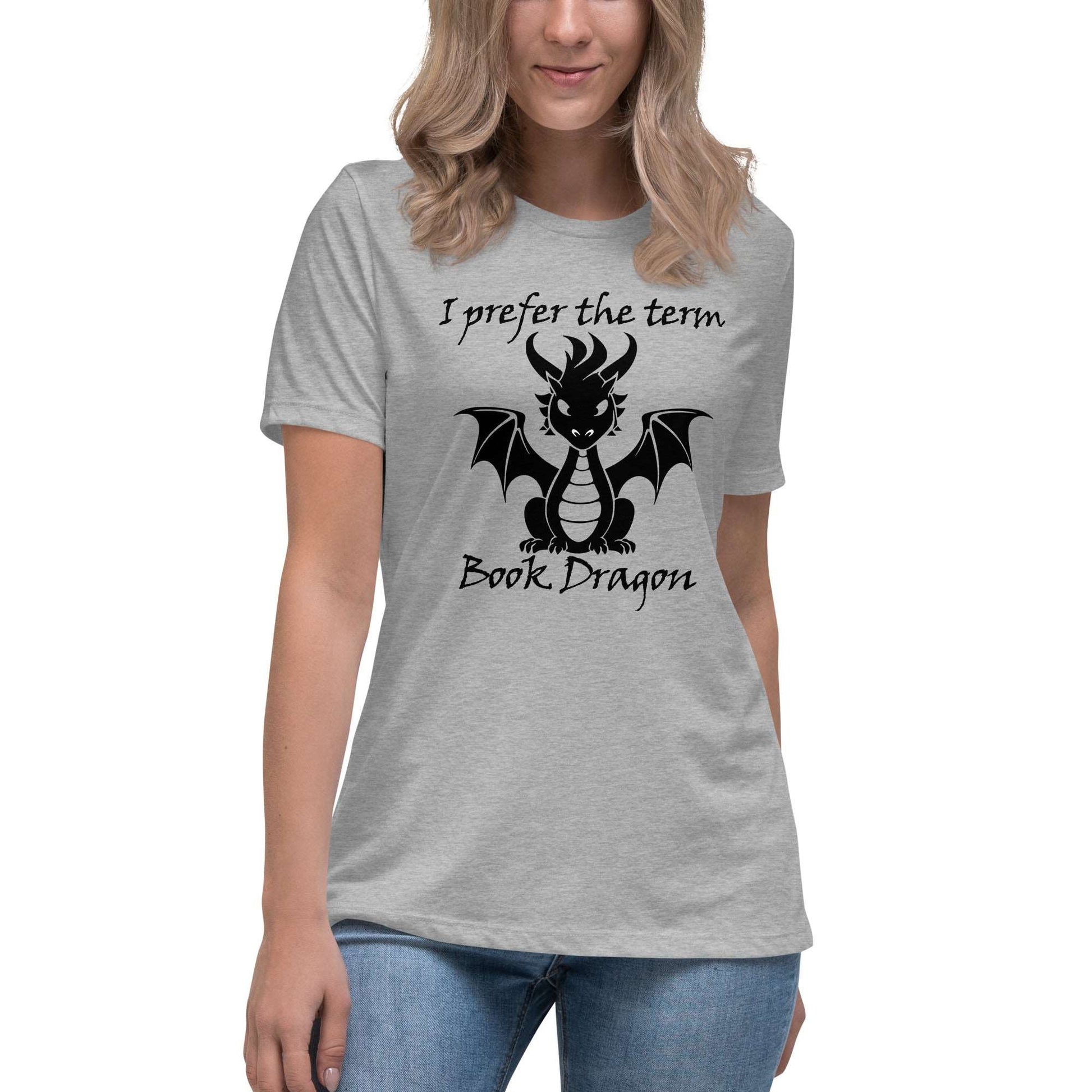 Book dragon Women's Relaxed T-Shirt