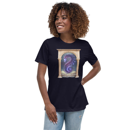 I prefer the term Book Dragon Women's Relaxed T-Shirt
