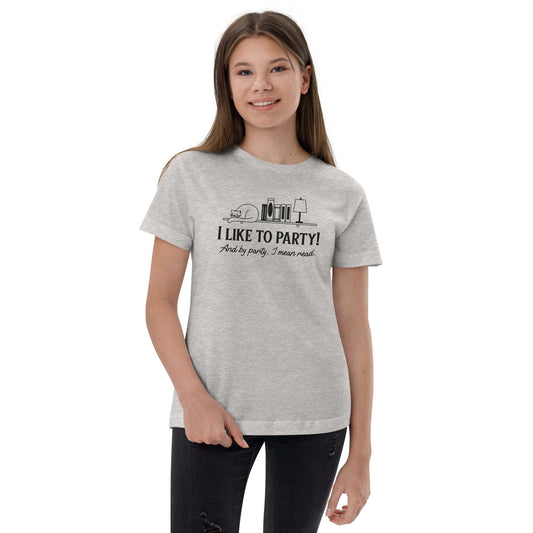 I like to party Youth jersey t-shirt
